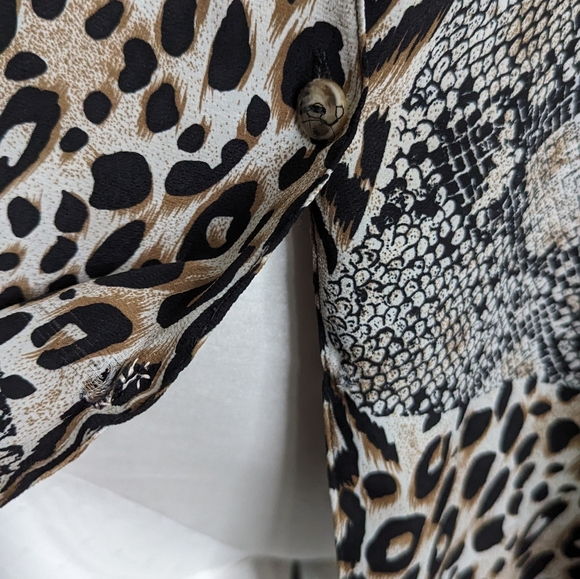 Career Elements Plus Size Vintage Blouse - Picture 6 of 8